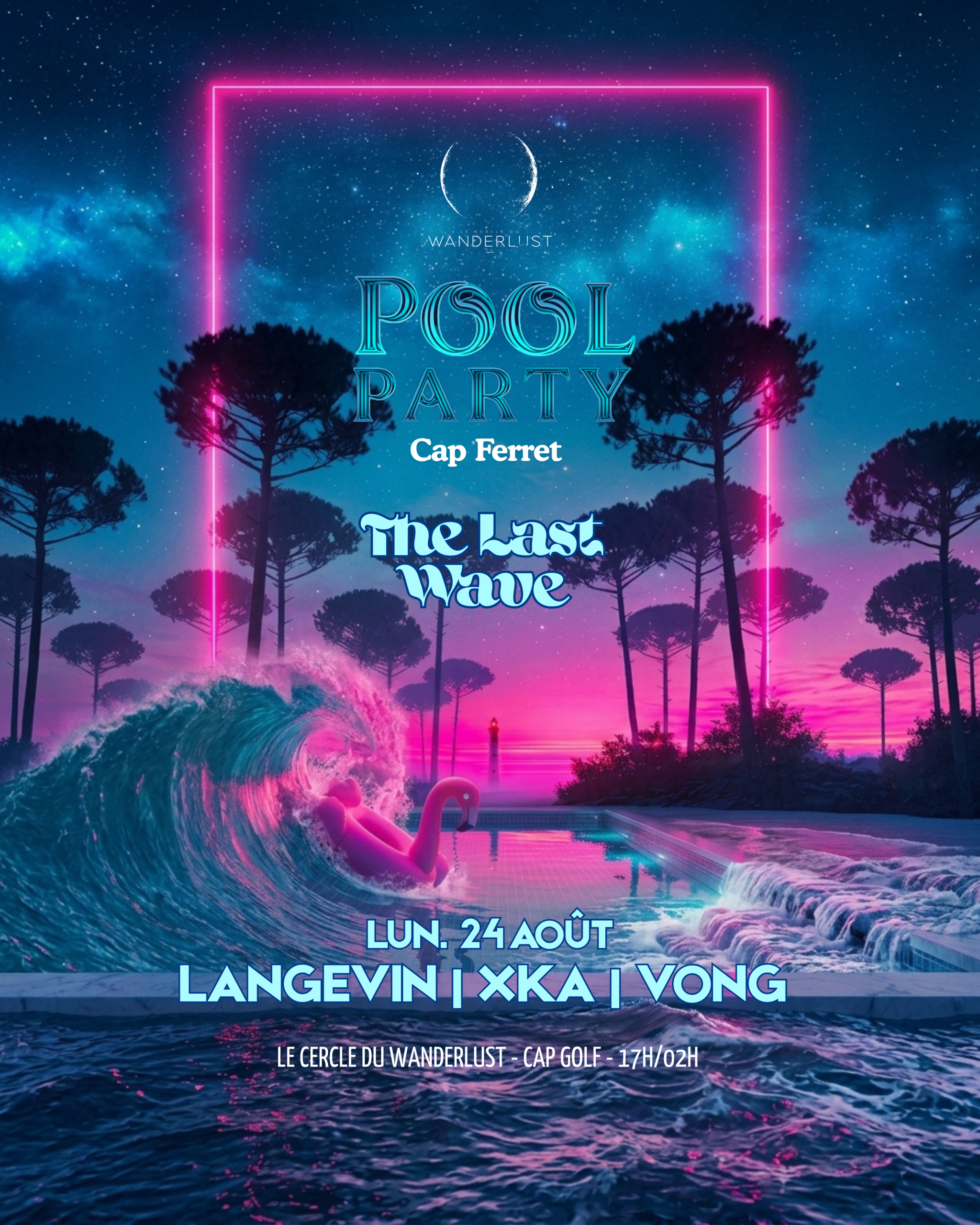 La dernière Pool Party de l'été : une vague de fraicheur et de réconfort après les événements difficiles survenus dans notre région... SAVE THE DATE ! 🌊